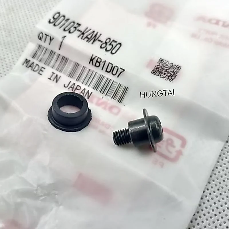 Ốc, vít cao su bắt nhựa đầu bợ cổ WAVE THÁI, ALPHA, ZX, FUTURE... zin 90103-KAN-850 - Ảnh 4