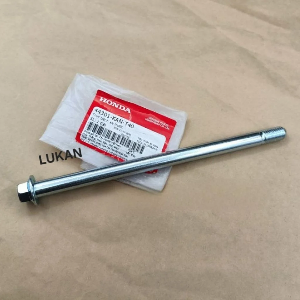Cốt đùm bánh trước xe WAVE ZX, FUTURE 1... zin 44301-KAN-T40 - Ảnh 2