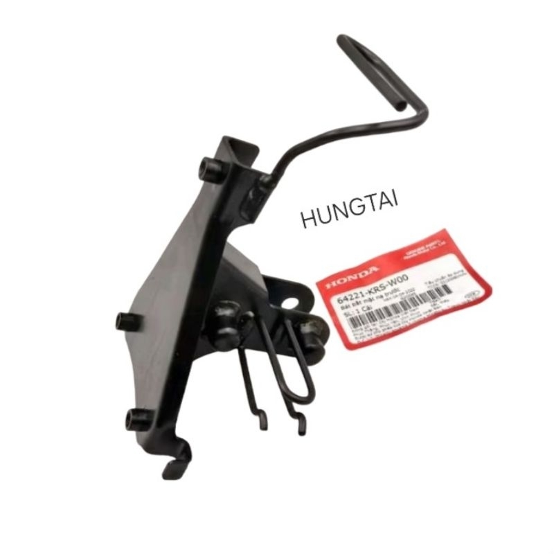 Khung pass bắt nhựa mặt nạ trước xe WAVE ZX chính hãng 64221-KRS-W00 - Ảnh 4