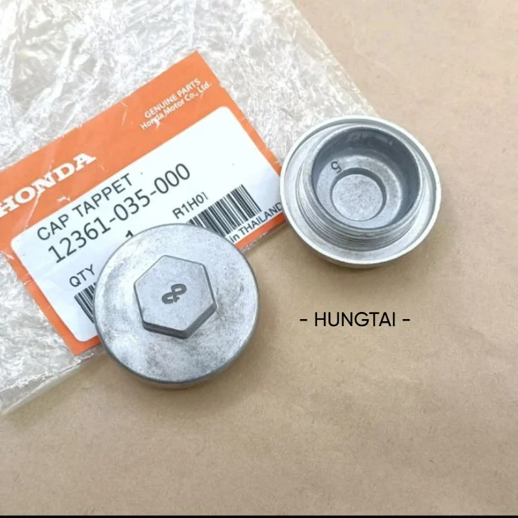 1 nắp đậy xupap đầu bò quylat xe DREAM, WAVE.... nắp số 8 zin - Ảnh 3