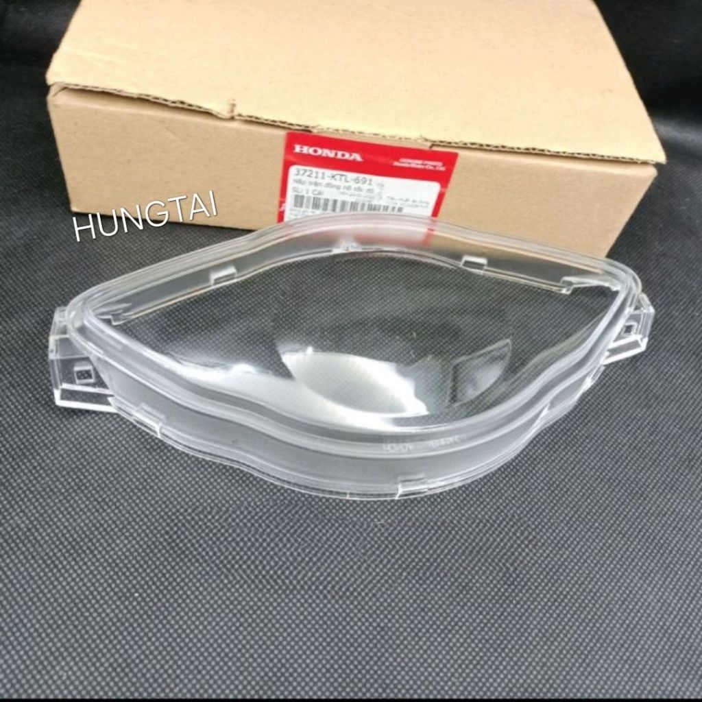 Mặt kính nhựa đồng hồ WAVE A, ALPHA, RS, S100, RSX.... zin Honda 37211-KTL-691