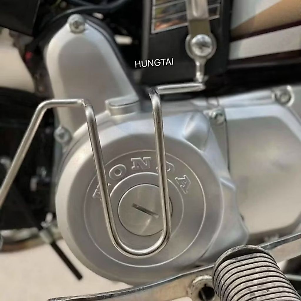 Cặp khung inox bảo vệ lốc, nắp máy xe DREAM Thái.... - Ảnh 2
