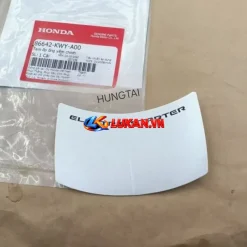 Tem dán bửng yếm khóa ELECTRIC xe WAVE A, ALPHA 2009-2016... zin 86642-KWY-A00