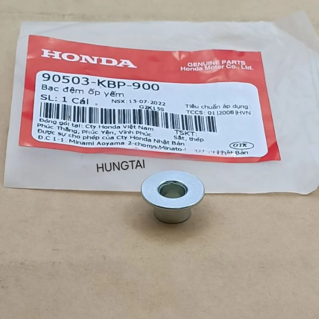 Ắc định vị, bạc khâu nhựa dè WAVE, FUTURE... chắn bùn trước zin 90503-KBP-900 - Ảnh 4