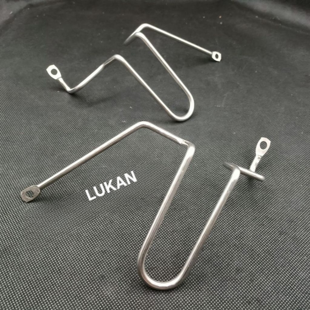 Cặp khung inox bảo vệ lốc, nắp máy xe DREAM Thái.... - Ảnh 4