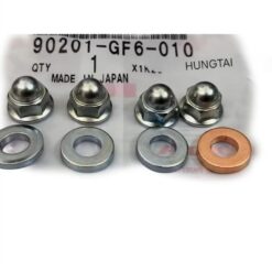Bộ 4 ốc nắp đầu bò quylat xe DREAM Thái zin Honda Japan 90201-GF6-010
