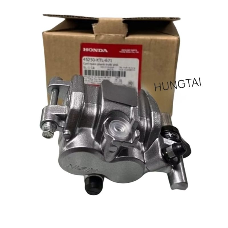 Cụm heo dầu phanh, thắng xe WAVE RS, S100... Bạc zin Honda 45250-KTL-671