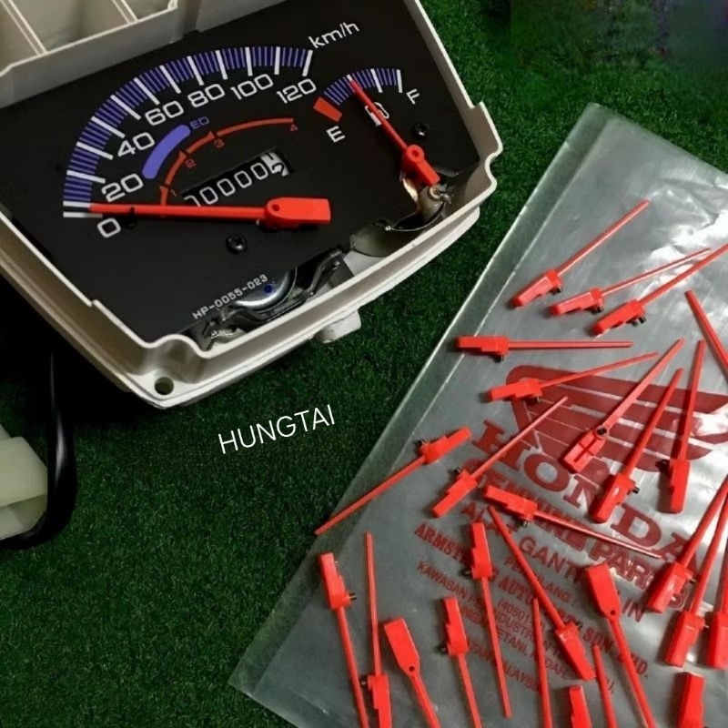 2 Kim đồng hồ báo xăng xe DREAM Thái, Super. Công tơ mét zin - Ảnh 3