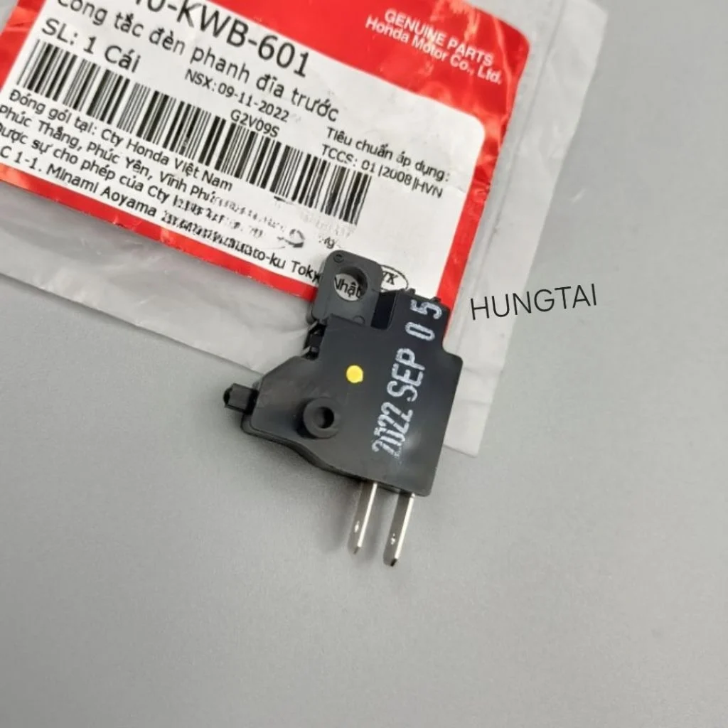Công tắc stop tay phanh đĩa, cùm dầu WAVE RS, S110, RSX, FUTURE... zin 35340-KWB-601 - Ảnh 3