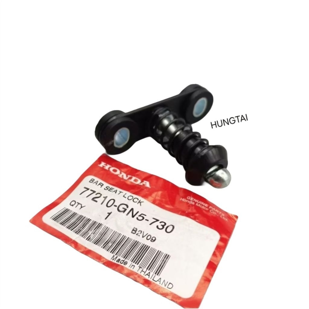 Chốt T gài cốp khóa yên ngồi xe DREAM màu đen zin Honda 77210-GN5-730 - Ảnh 5