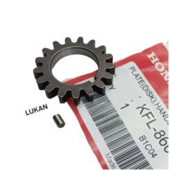 Nhông dên, bánh răng bơm nhớt rời WAVE Thái 110, FUTURE 1.... zin 15341-KFL-850