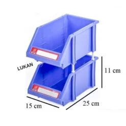2 Khay dụng cụ, kệ đựng linh kiện, phụ tùng size trung 15x25x11 Duy Tân