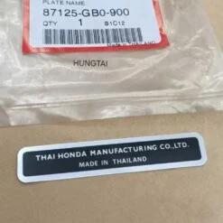 Tem thông số càng gấp, gắp xe DREAM, WAVE Thái zin Honda 87125-GB0-900