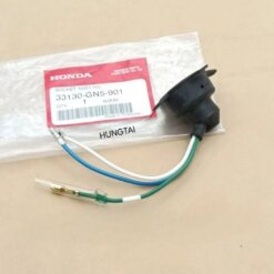 Dây điện, giắc đuôi chóa đèn pha xe DREAM zin Honda Thái 33130-GN5-901