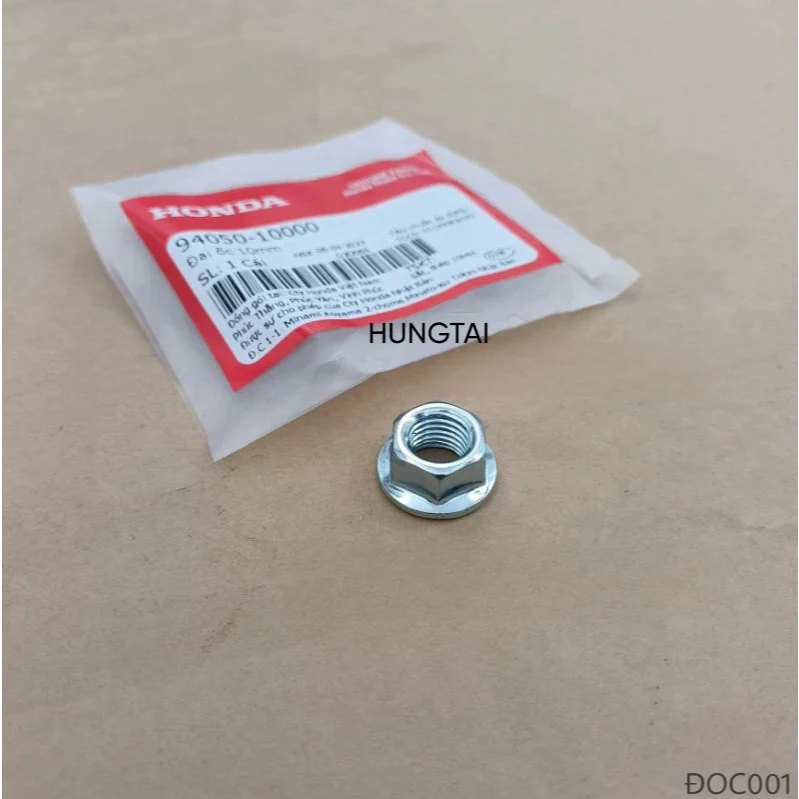 Đai ốc 10mm, tán cốt càng gắp, gấp DREAM, WAVE, FUTURE... zin Honda 94050-10000 - Ảnh 2