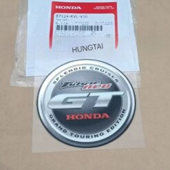Tem tròn logo bửng yếm xe FUTURE NEO 125 GT zin Honda 87124-KVL-V10