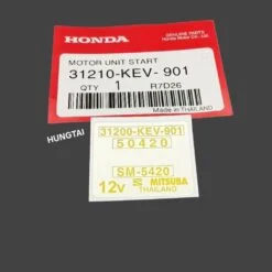 Tem dán củ motor đề khởi động xe WAVE Thái 100 zin 31200-KEV-901