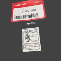 Tem thông số nhựa, nắp hộp bình ắc quy xe WAVE Thái zin Honda