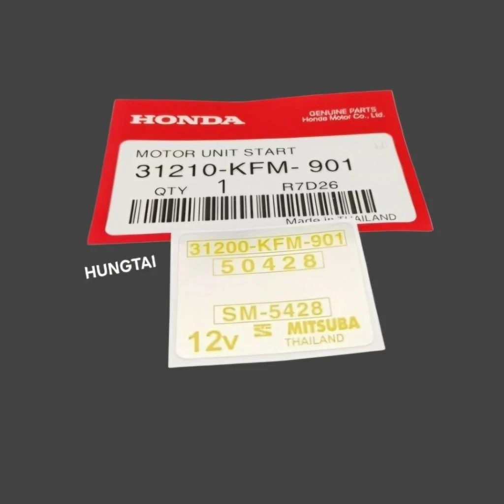 Tem dán củ motor đề khởi động xe DREAM Lùn zin Honda 31200-KFM-901 - Ảnh 4