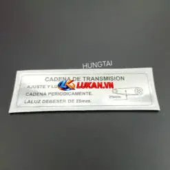 Tem dán hộp xích, sên cacte xe DREAM Lùn Estrea