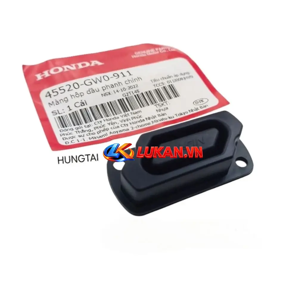 Gioăng, ron cao su nắp cùm bình dầu phanh WAVE Thái, ZX, RS, S100, RSX, FUTURE 125... 45520-GW0-911 - Ảnh 4