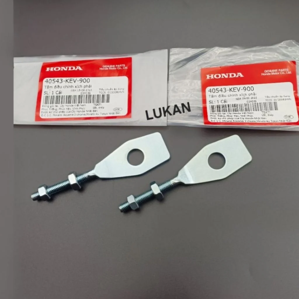 Cặp ốc pass tăng sên, xích bánh WAVE A, RS, S100, RSX.... zin Honda 40543-KEV-900 - Ảnh 3