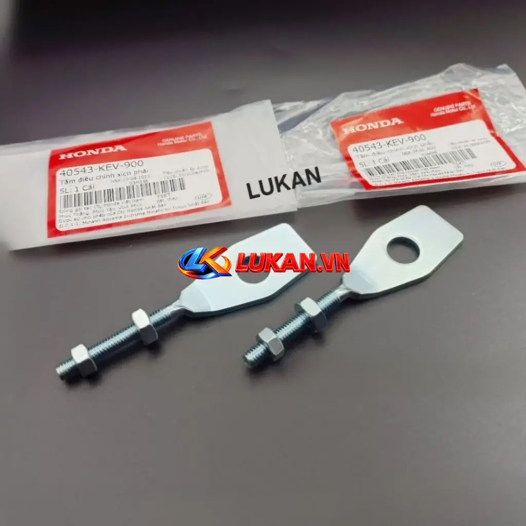 Cặp ốc pass tăng sên, xích bánh WAVE A, RS, S100, RSX.... zin Honda 40543-KEV-900