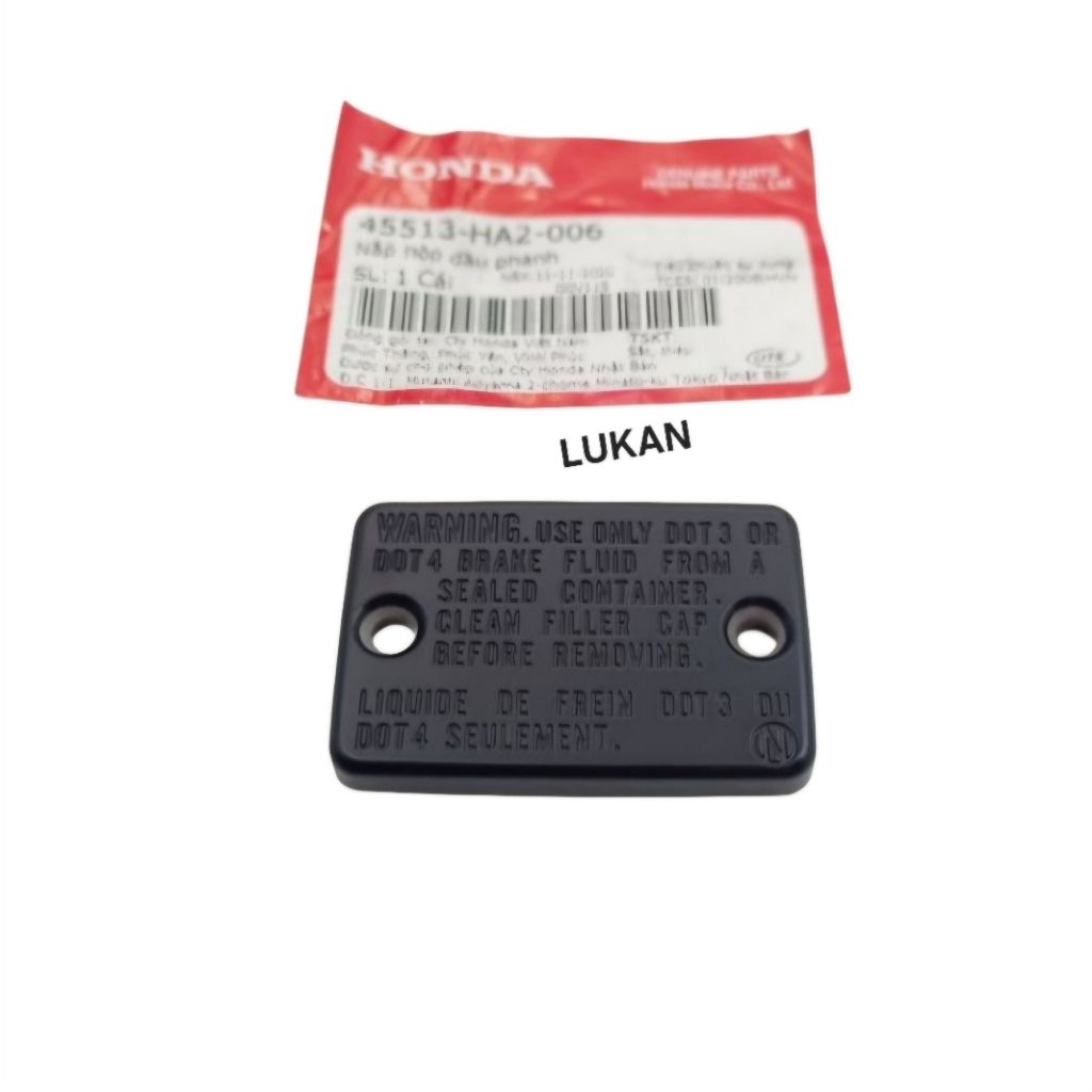 Nắp cùm bình dầu phanh, thắng FUTURE 1 đời đầu zin 45513-HA2-006 - Ảnh 2