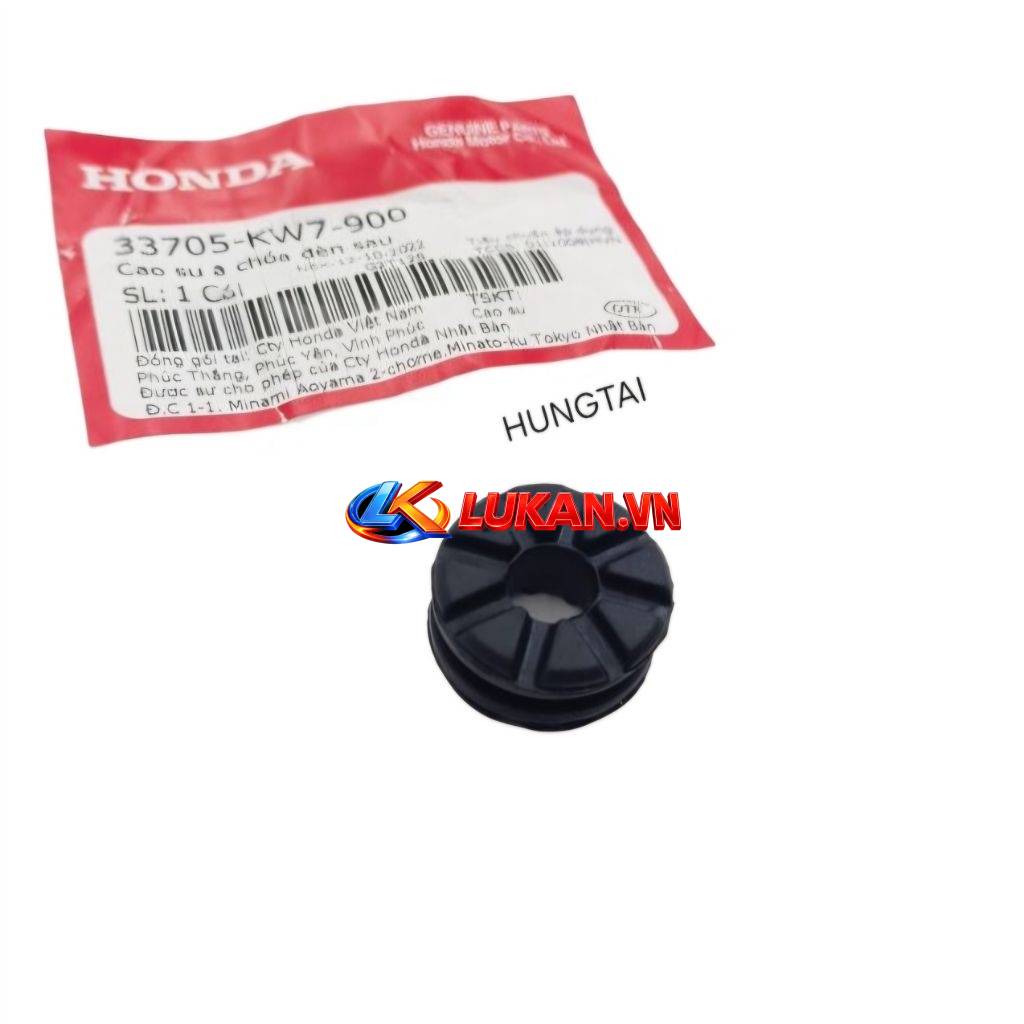 Cao su đệm đuôi đèn hậu, bửng WAVE, FUTURE NEO 125... zin 33705-KW7-900