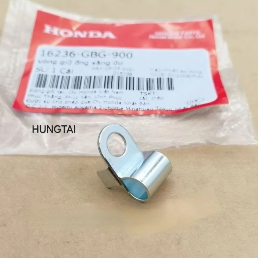 Pass giữ, bắt đỡ ống xăng dư DREAM, WAVE, FUTURE... zin Honda 16236-GBG-900 - Ảnh 3