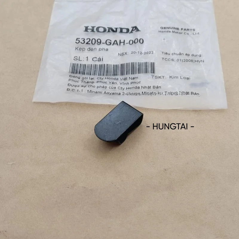 Pass kẹp pha chóa đèn, nhựa đầu WAVE Thái, ALPHA, RS, FUTURE.... zin 53209-GAH-000 - Ảnh 2