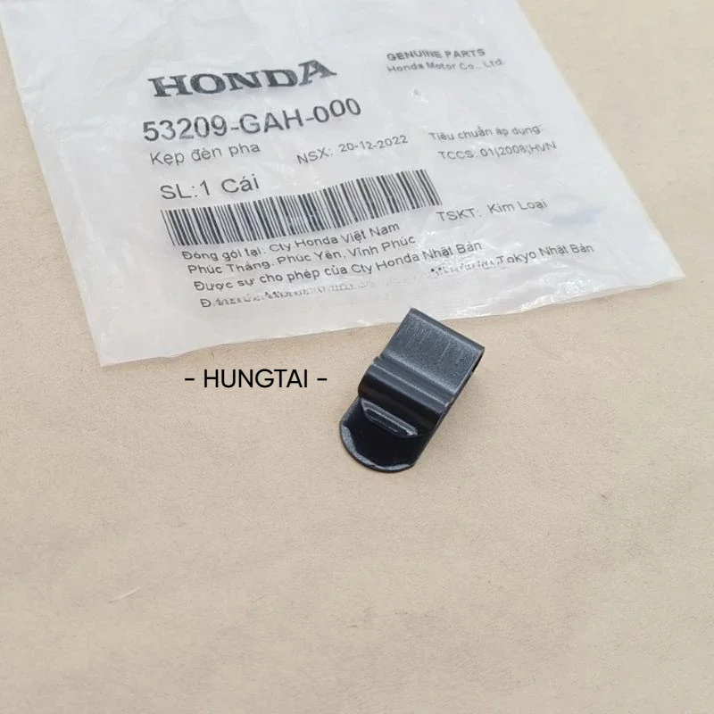Pass kẹp pha chóa đèn, nhựa đầu WAVE Thái, ALPHA, RS, FUTURE.... zin 53209-GAH-000 - Ảnh 3