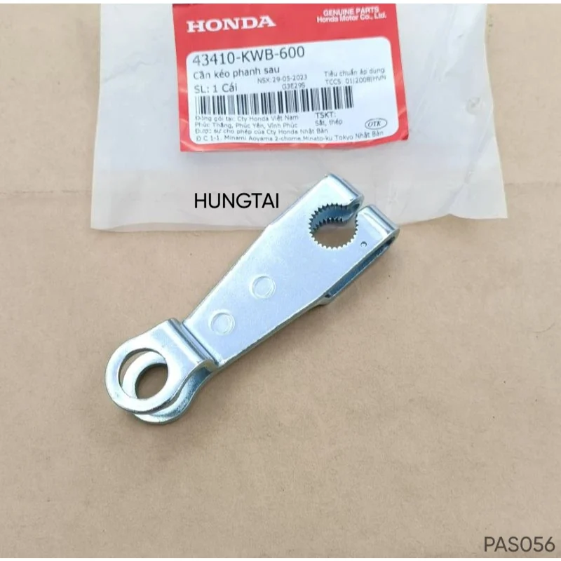 Pass cần kéo phanh, càng thắng sau WAVE A, RS, RSX, S110, BLADE.... zin 43410-KWB-600 - Ảnh 4