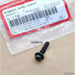 Ốc, vít nhựa võ đầu bợ cổ, bửng yếm WAVE ALPHA, ZX, RS, S100, FUTURE.... zin 4x20 93891-040-2007
