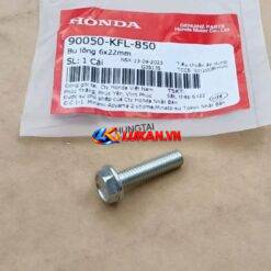 Ốc lò xo, đế nhôm nhông nồi côn DREAM, WAVE, FUTURE.... zin bu lông 6x22 90050-KFL-850
