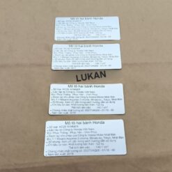 Tem thông số gắp, năm sản xuất WINNER V1 150 dán càng gấp