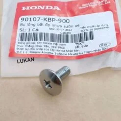 Ốc vít, bu lông bắt ốp nhựa bửng yếm WAVE A, RS, S100... zin Honda 90107-KBP-900