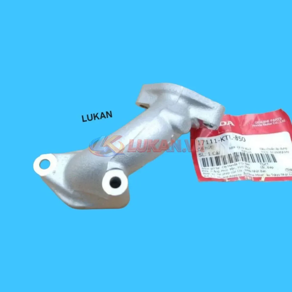 Họng co, cổ hút bình xăng con WAVE A, RS, S100, RSX... zin Honda 17111-KTL-850 - Ảnh 4