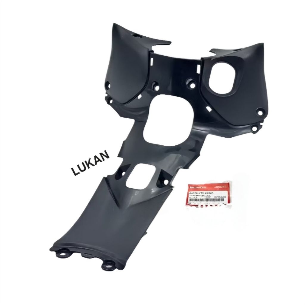 Nhựa đen ốp yếm khóa, lườn baga FUTURE LED, WAVE 125i zin Honda 64320-K73-V00ZA