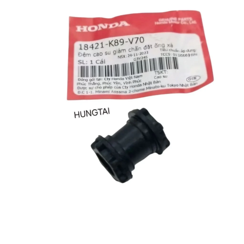 Cao su, đệm treo pô ống xã WAVE A, RS, S110, RSX, FUTURE 125... zin 18421-K89-V70 - Ảnh 4