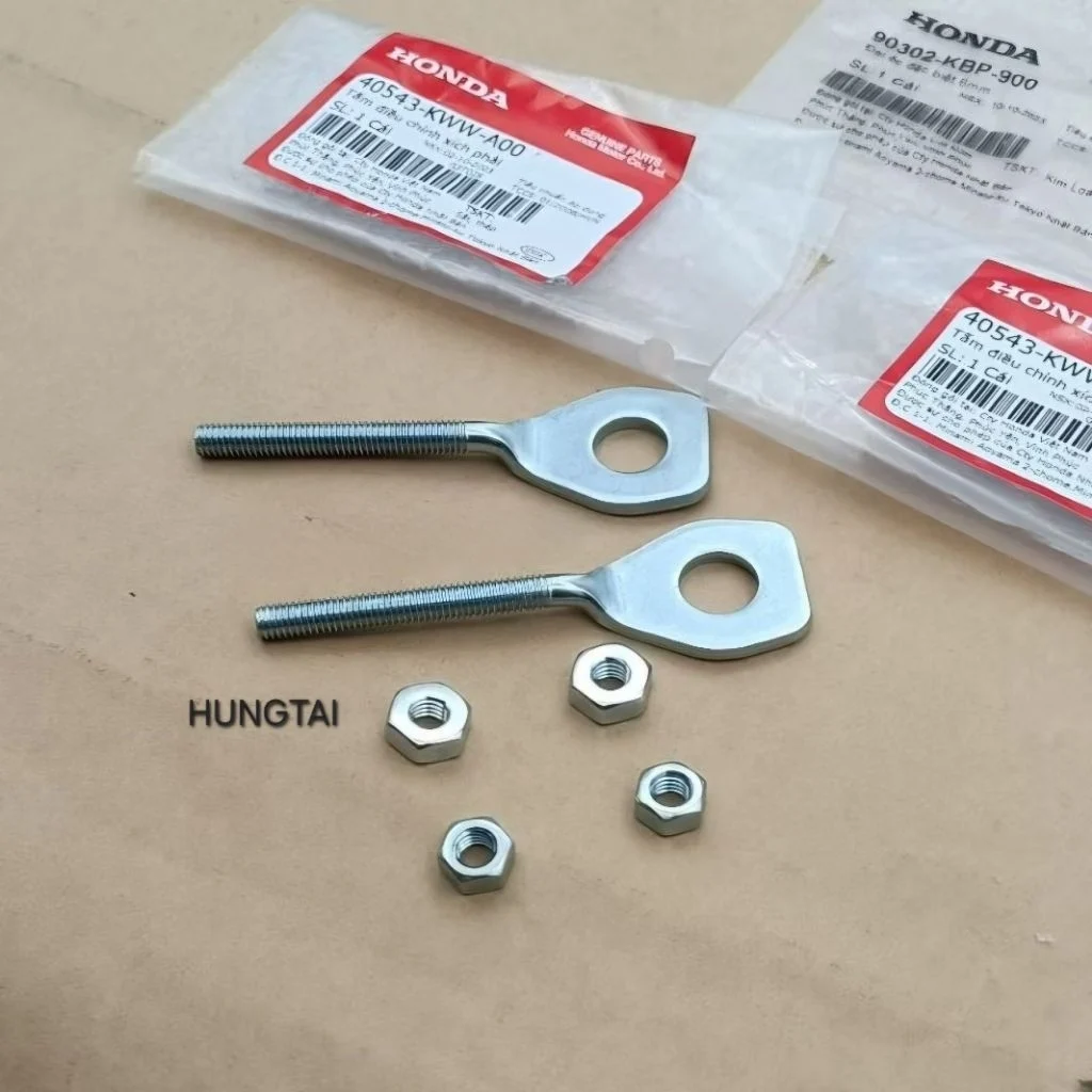 Cặp ốc pass tăng sên, xích bánh WAVE S110, RSX, BLADE, A110... zin Honda 40543-KWW-A00 - Ảnh 2