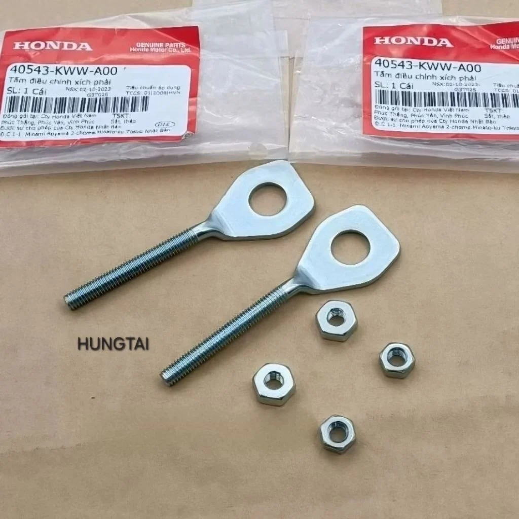Cặp ốc pass tăng sên, xích bánh WAVE S110, RSX, BLADE, A110... zin Honda 40543-KWW-A00