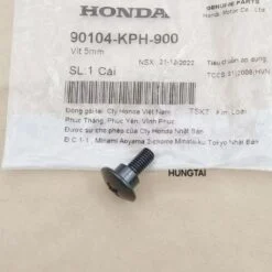 Ốc, vít 5mm bắt nhựa yếm khóa WAVE A, RS, S100, FUTURE.... zin 90104-KPH-900