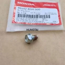 Ốc, bu lông 6x10 kẹp ống dây dầu phanh WAVE Thái, ZX, RS, S100, FUTURE.... zin 90102-KGH-900
