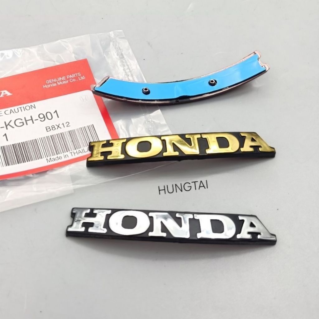 Tem logo mặt nạ trước xe FUTURE 2, MẬP, LED, WAVE 125i.... zin Honda - Ảnh 2