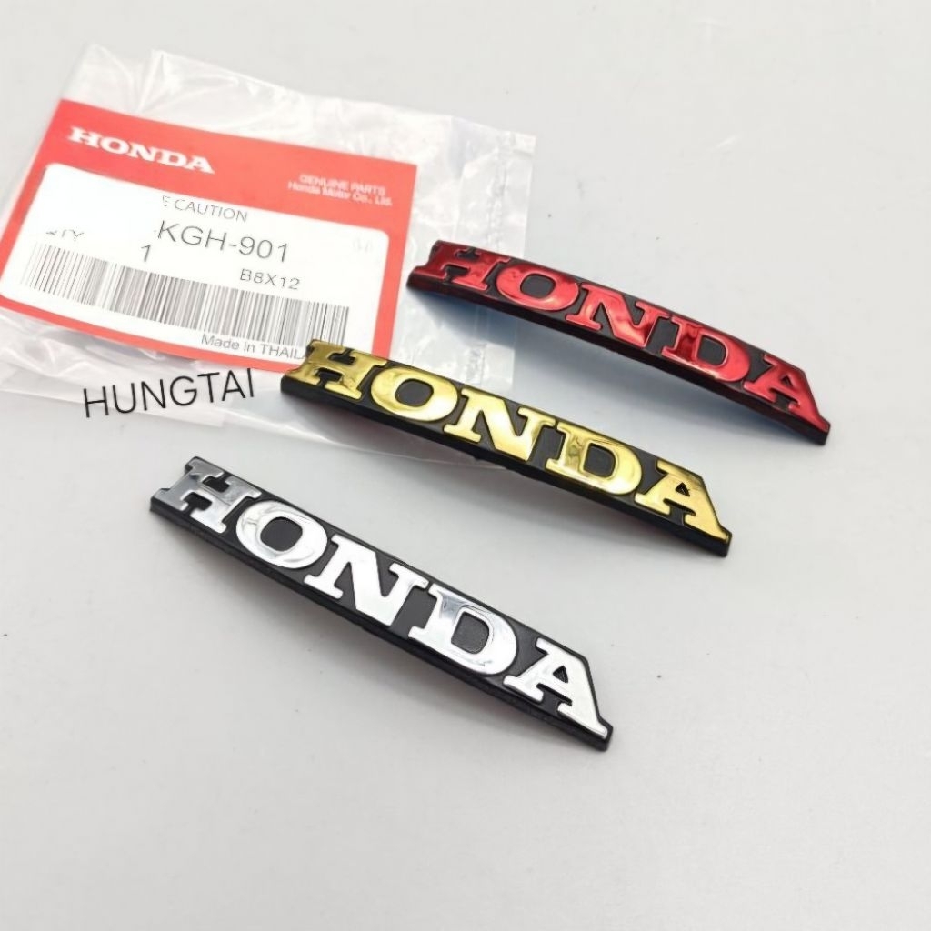 Tem logo mặt nạ trước xe FUTURE 2, MẬP, LED, WAVE 125i.... zin Honda - Ảnh 4