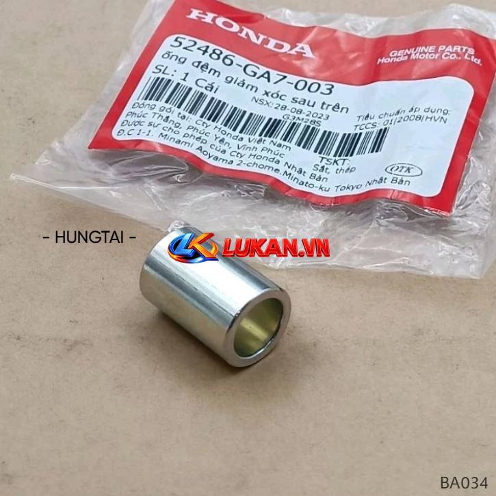 Bạc, ắc phuộc giảm sóc sau trên DREAM, WAVE, FUTURE... zin 52486-GA7-003