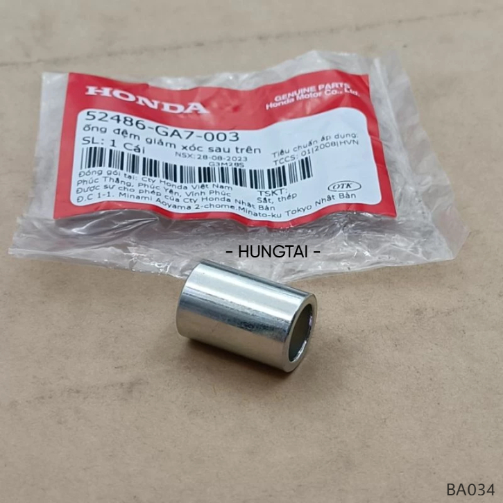 Bạc, ắc phuộc giảm sóc sau trên DREAM, WAVE, FUTURE... zin 52486-GA7-003 - Ảnh 3