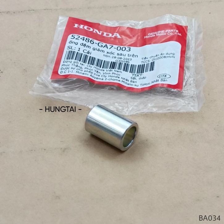 Bạc, ắc phuộc giảm sóc sau trên DREAM, WAVE, FUTURE... zin 52486-GA7-003 - Ảnh 4