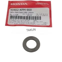 Đệm, lông đền 14mm nhông nồi côn ly hợp DREAM, WAVE, FUTURE... zin 90402-KFM-900